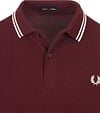 Fred Perry Langarm-Poloshirt Bordeaux 597 Product / Detail