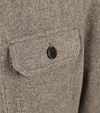 Profuomo Overshirt Woolblend Taupe