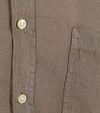 BOSS Relegant Shirt Linen Taupe Product / Achterkant