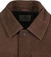 Suitable Jacket Suede Bruin Product / Detail