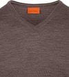 Suitable Merino Pullover V-Hals Taupe Product / Detail