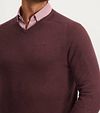 State Of Art Pullover Wool Fuchsia Model / Detail