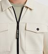 Cast Iron Overshirt Beige Model / Detail