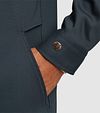 Cast Iron Overshirt Steel Blue Model / Detail