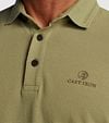 Cast Iron Polo Shirt Popcorn Green Model / Detail