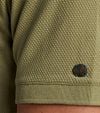 Cast Iron Polo Shirt Popcorn Green Model / Detail