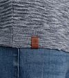Cast Iron Pull Turtleneck Bleu Model / Detail
