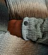 Cast Iron Sweater Stripes Multicolour Model / Detail