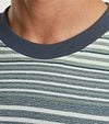 Cast Iron T-shirt Strepen Blauw Groen Product / Detail