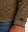 Cast Iron Turtle Sweater Brown Model / Detail