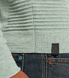 Cast Iron Turtleneck Sweater Light Green Model / Detail