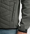 Cast Iron Veste Interlock Vert Model / Detail