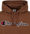 Champion Hoodie Logo Braun Product / Detail