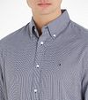 Tommy Hilfiger Shirt Checks Navy Model / Detail