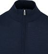 Suitable Merino Half Zip Sweater Navy Product / Detail