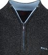 NZA Half Zip Sweater Christopher Melange Navy Product / Detail