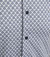 DESOTO Hemd Druck Blumen Blau Beige Product / Detail
