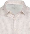 Desoto Hemd Monochrome Streep Beige Product / Detail