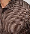 Desoto Shirt Kent Figures Brown Model / Detail