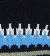KnowledgeCotton Apparel Wol Print Donkerblauw Product / Detail