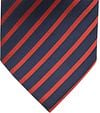 Silk Tie Navy Red Stripe F82-1 Product / Detail