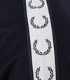Fred Perry Taped Track Jacket Carbon Blauw Product / Detail