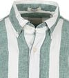 Gant Overhemd Streep Bold Linnen Groen Product / Detail