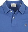 Gant Shield Piqué Polo Shirt Cobalt Blue Product / Detail
