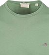 Gant T-shirt Shield Logo Groen Product / Detail