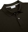 Profuomo Piqué Polo Shirt Army Green Product / Detail