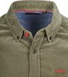 NZA Shirt Omar Fine Corduroy Olive Green Product / Detail