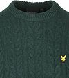 Lyle & Scott Cable Pullover Dark Green Product / Detail