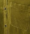 Scotch and Soda Solid Corduroy Overhemd Groen Product / Detail