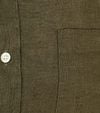 KnowledgeCotton Apparel Overhemd Linnen Olijfgroen Product / Detail