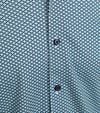 Desoto Overhemd Print Bloem Blauw Groen Product / Detail