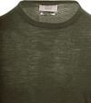 King Essentials The John Pullover Merino Army Groen Product / Detail