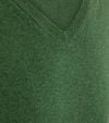 Steppin' Out Trui Cotton Cashmere V-hals Groen  Product / Detail