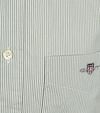 Gant Poplin Banker Hemd Stripe Grun Product / Detail
