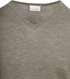 Profuomo Pullover V-Neck Merinowolle Grün Product / Detail