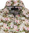 Suitable Short Sleeve Hemd Druck Jungle Grün Product / Detail