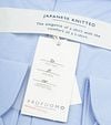 Profuomo Japanese Knitted Hemd Hellblau Product / Detail