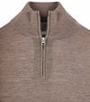 King Essentials The Michael Half Zip Pull Merino Bruin Product / Detail