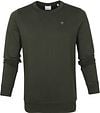 KnowledgeCotton Apparel Elm Trui Donkergroen 30518-1090 kopen | Suitable