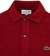 Lacoste Polo Shirt Pique Bordeaux Product / Detail