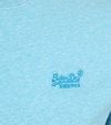 Superdry Classic T-Shirt Melange Lichtblauw Product / Detail