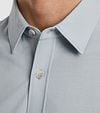 Cast Iron Shirt Twill Jersey Light Blue Model / Detail
