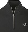 Fred Perry Half Zip Trui Zwart Product / Detail