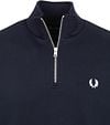 Fred Perry Half Zip Trui Navy Blauw Product / Detail