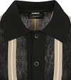 Marc O'Polo Knitted Crochet Hemd Short Sleeves Zwart Product / Detail