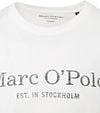 Marc O'Polo T-Shirt Logo Weiß Product / Detail